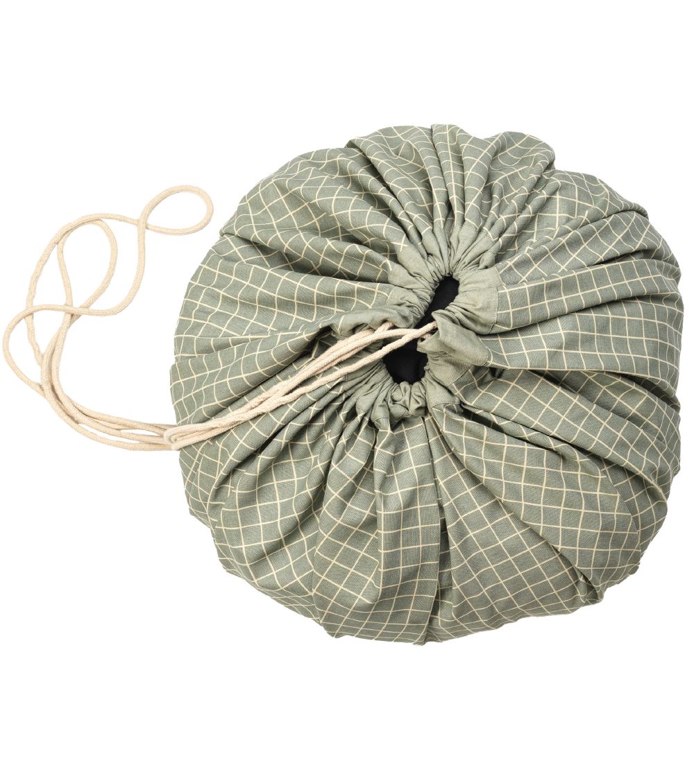 Play&Go Play Mat - Ø140 - Grid Green
