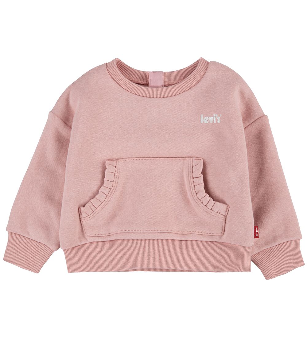 Levis Kids Sweatshirt w. Pocket - Bridal Rose