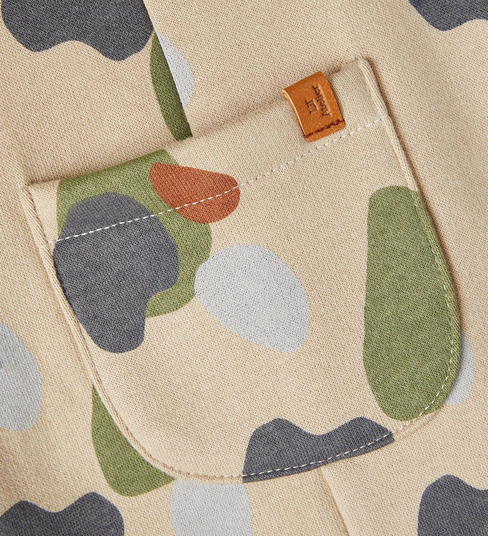 Lil' Atelier Tuinbroek - NbmIlondon - White Pepper