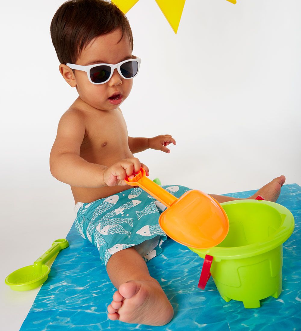 Dooky Sunglasses - Santorini - White