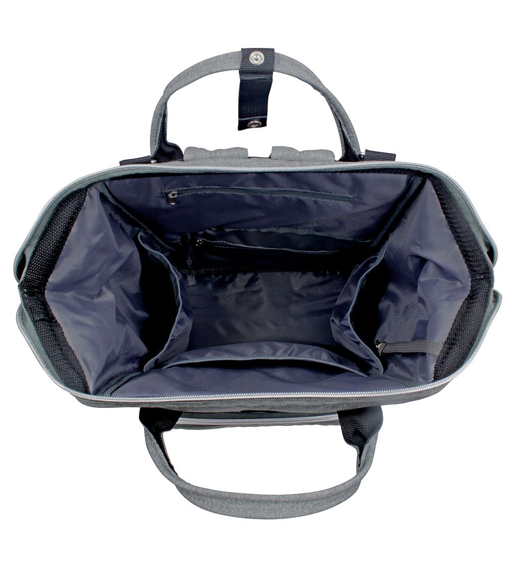 Dooky Changing Bag Backpack - Large - Grey Melange