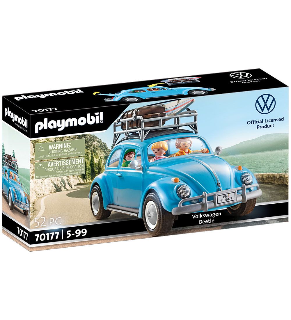 Playmobil - Volkswagen Käfer - Blau - 70177 - 52 Teile