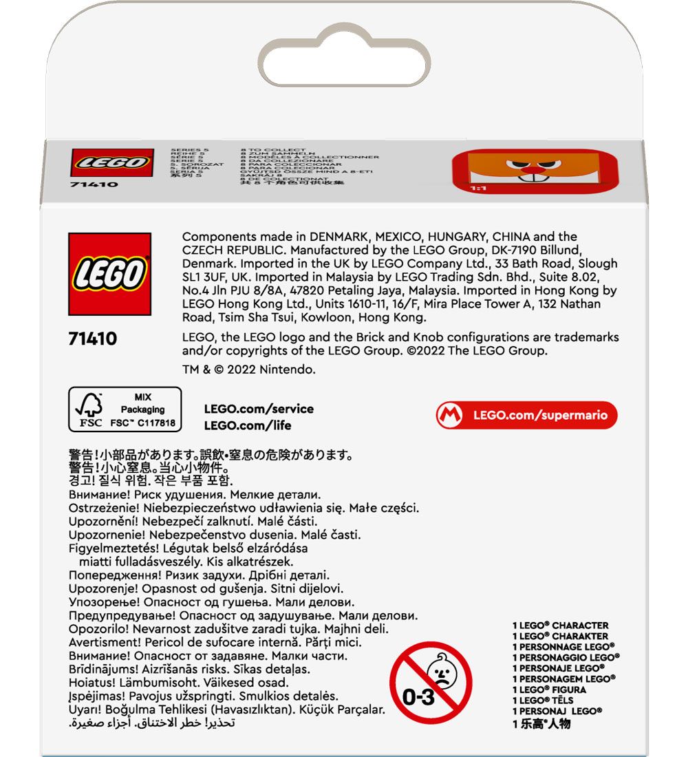 LEGO Super Mario - Character Packs - Series 5 71410 - 47 Parts