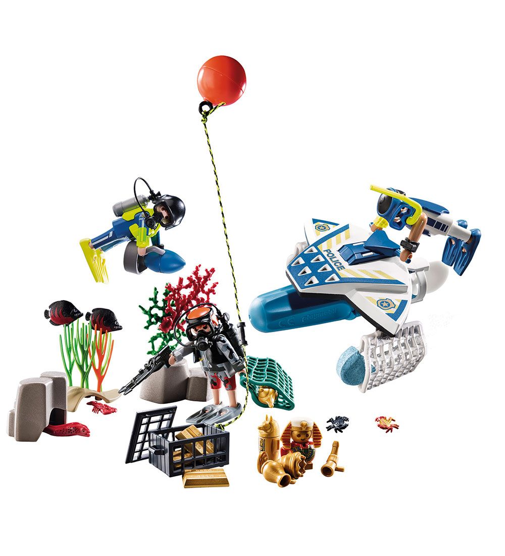 Playmobil City Action/Tinti Advent Calendar - Bathing fun with M