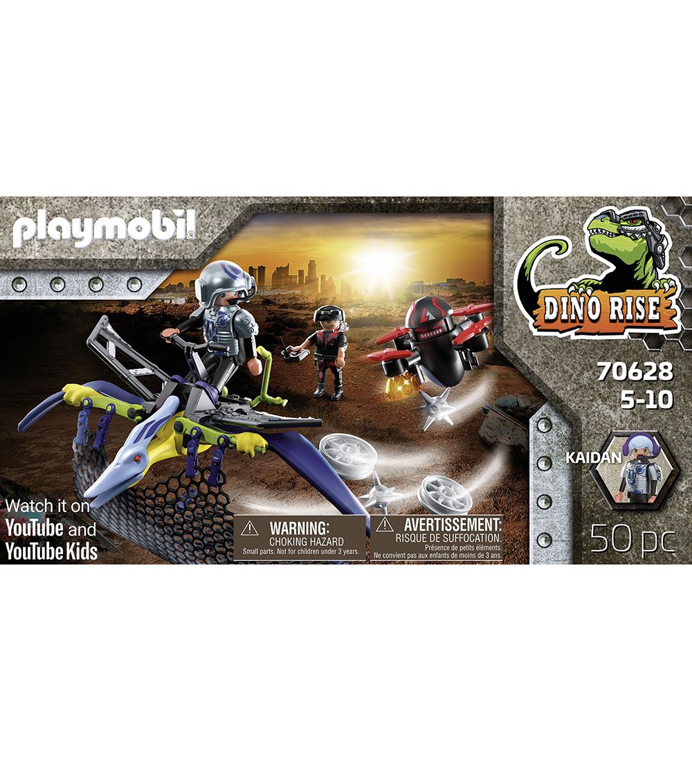 - Pteranodon : Attaque de drone Playmobil Dino Rise - 70628 - 50