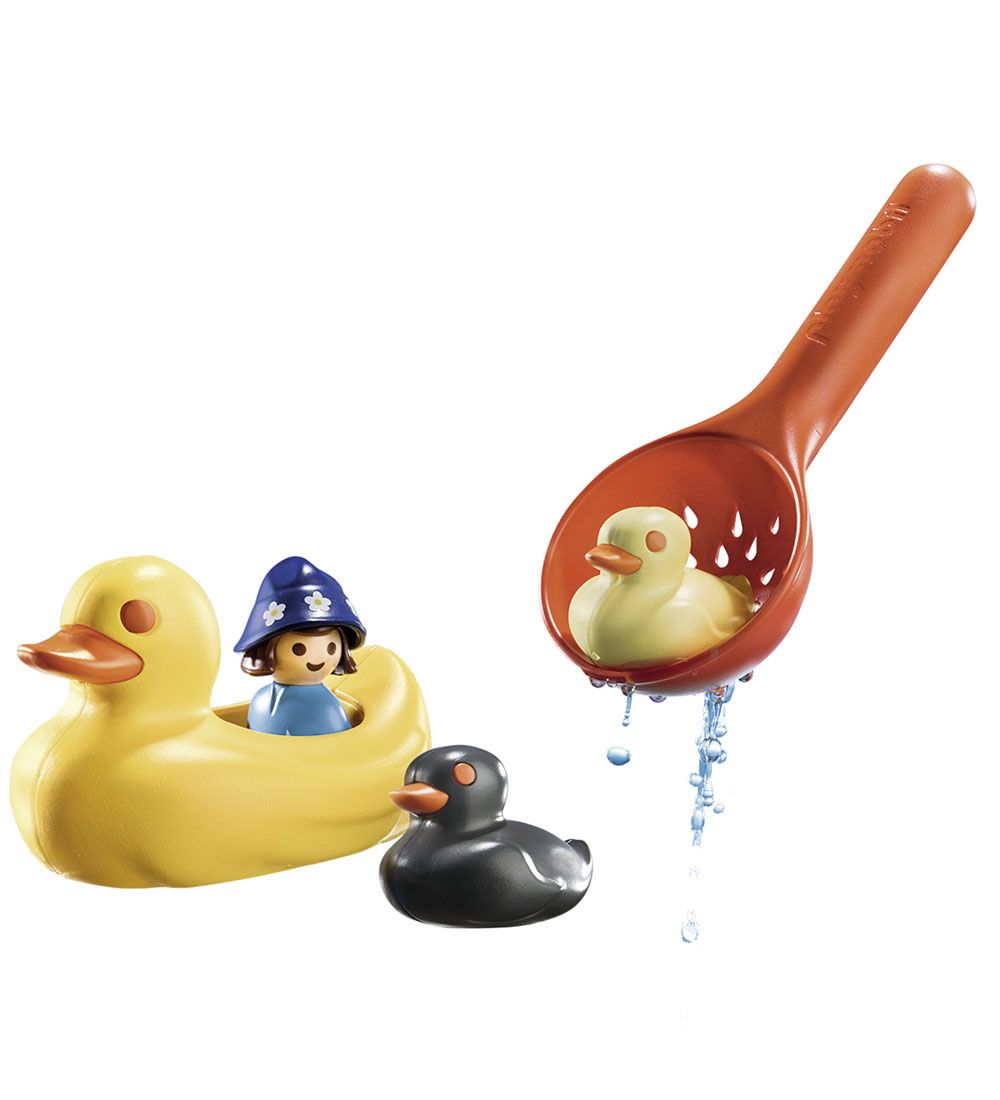 Playmobil 1.2.3 Aqua - Duck family - 70271 - 5 Parts
