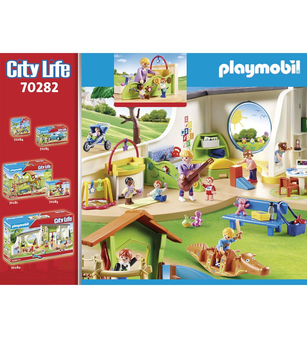 - Groupe maternelle Playmobil City Life - 70282 - 40 Parties