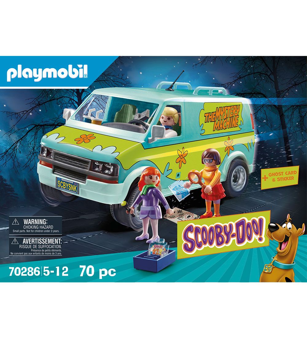 Playmobil Scooby-Doo - Mystery Machine - 70286 - 70 Parts