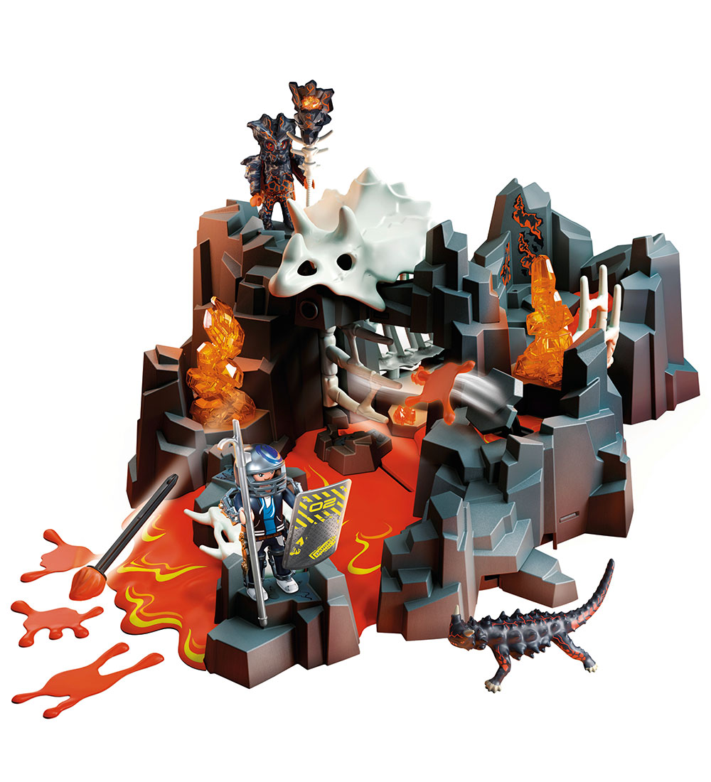 Playmobil Dino Rise - Vogter Af Lavakilden - 70926 - 43 Parts