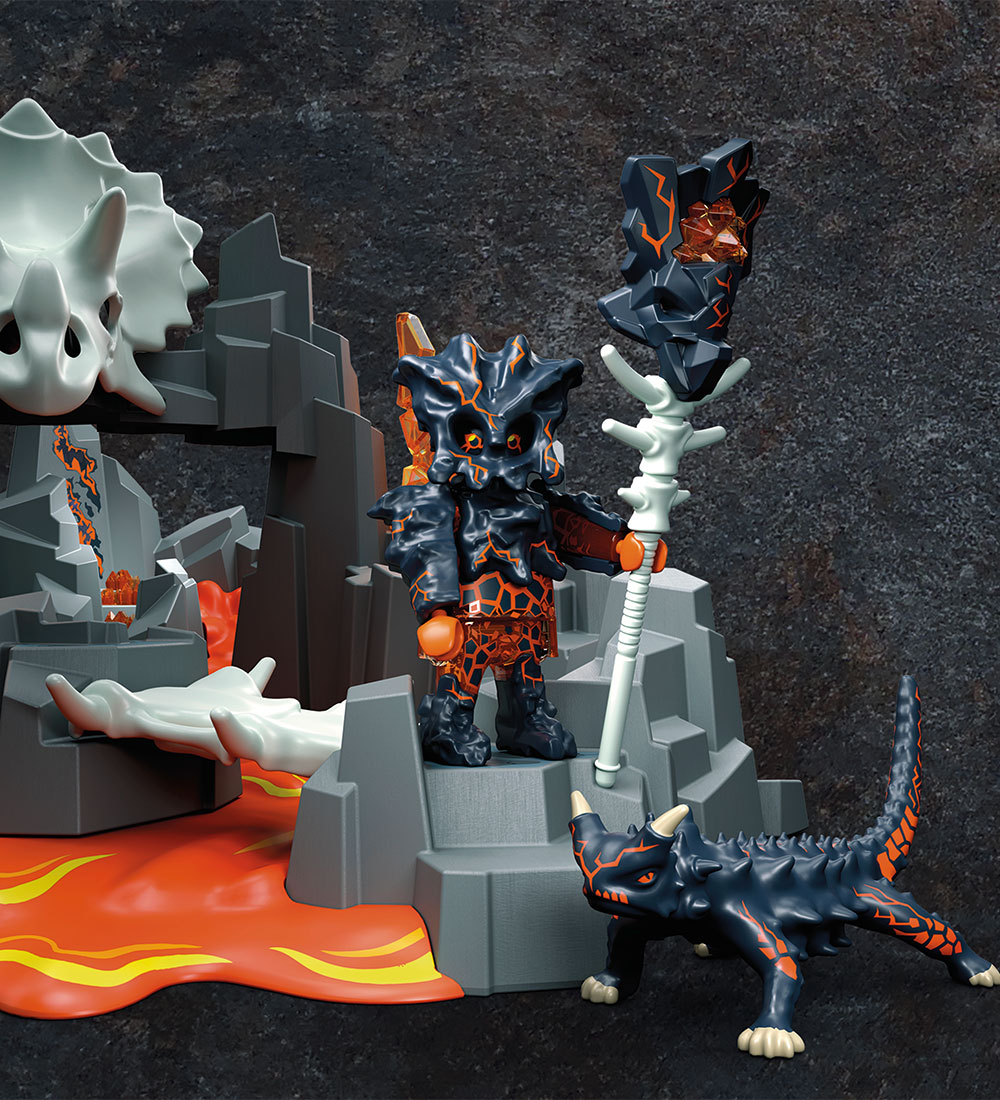 Playmobil Dino Rise - Vogter Af Lavakilden - 70926 - 43 Parts