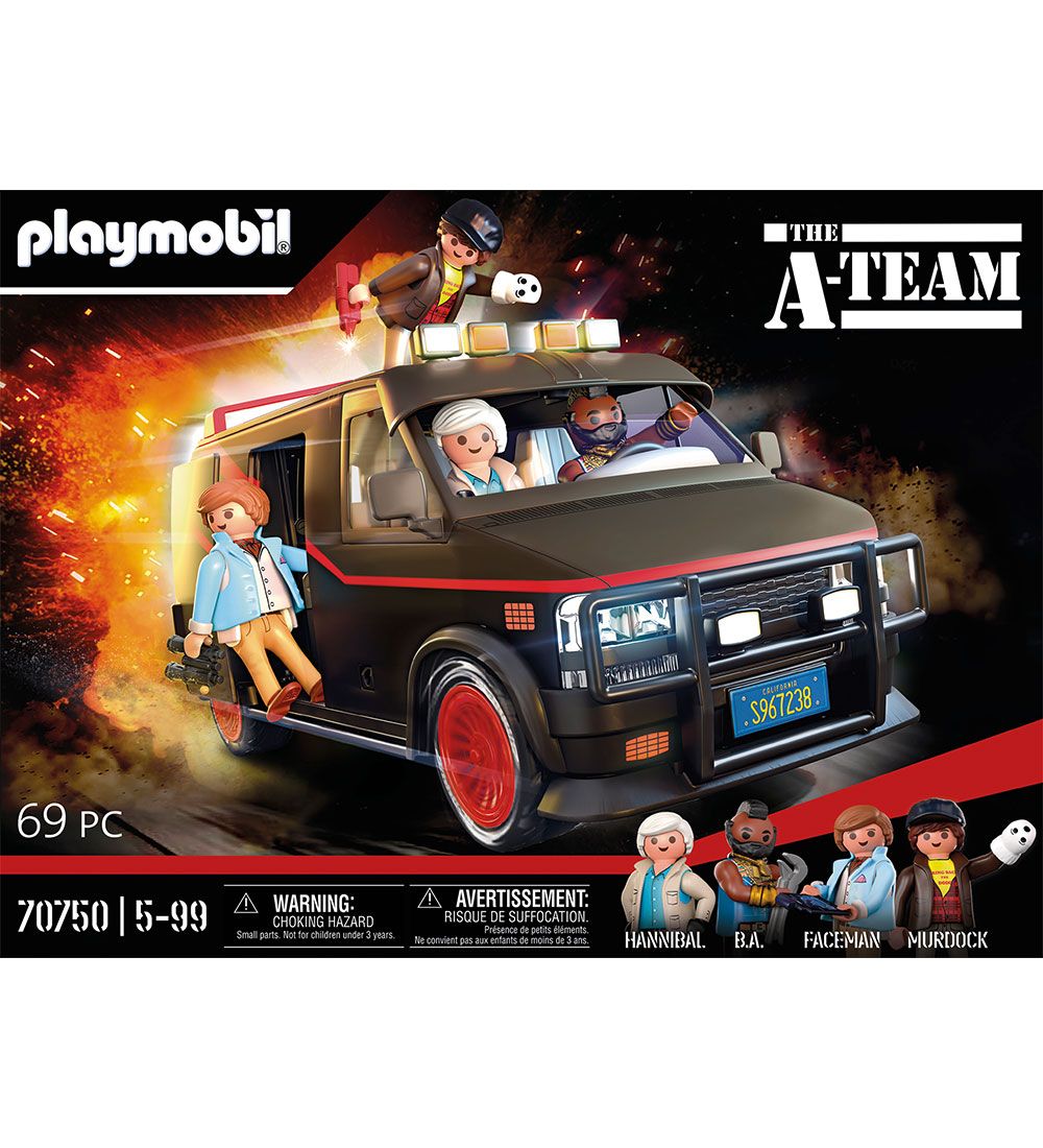Playmobil - The A-Team Van - 70750 - 69 Parts