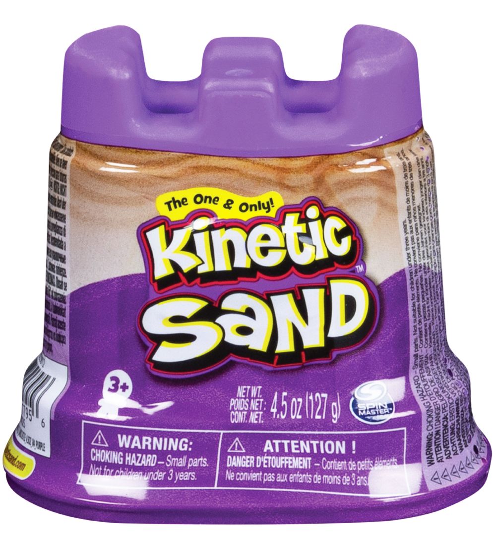 Kinetic Sand Strandsandur - 127 grömm - Fjólublátt