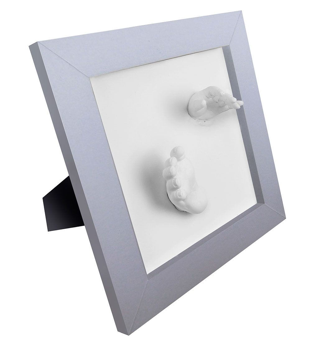 Dooky Happy Hands Frame - 3D Deluxe - Silver