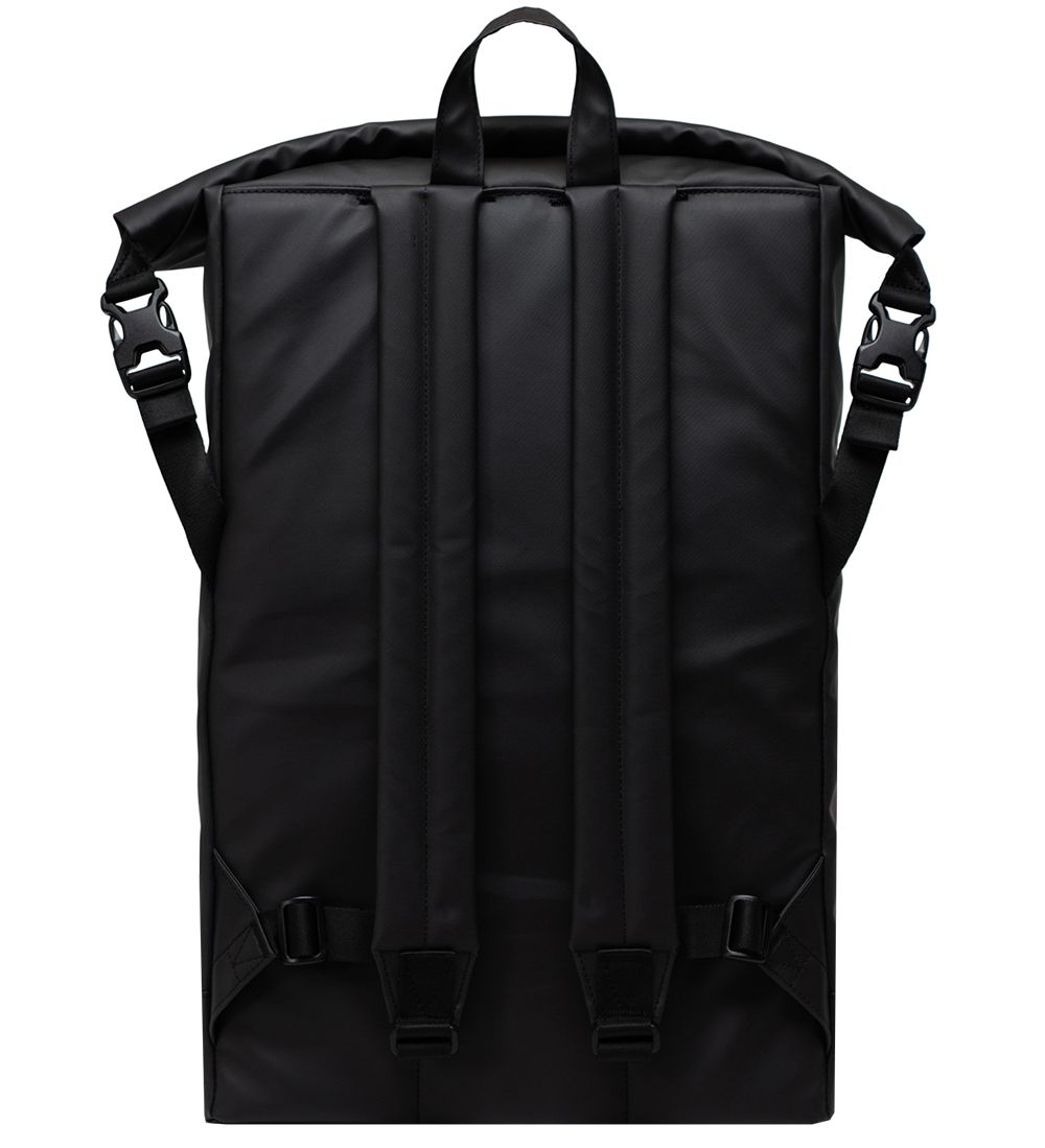 Herschel Backpack - PU - Roll Top - Black