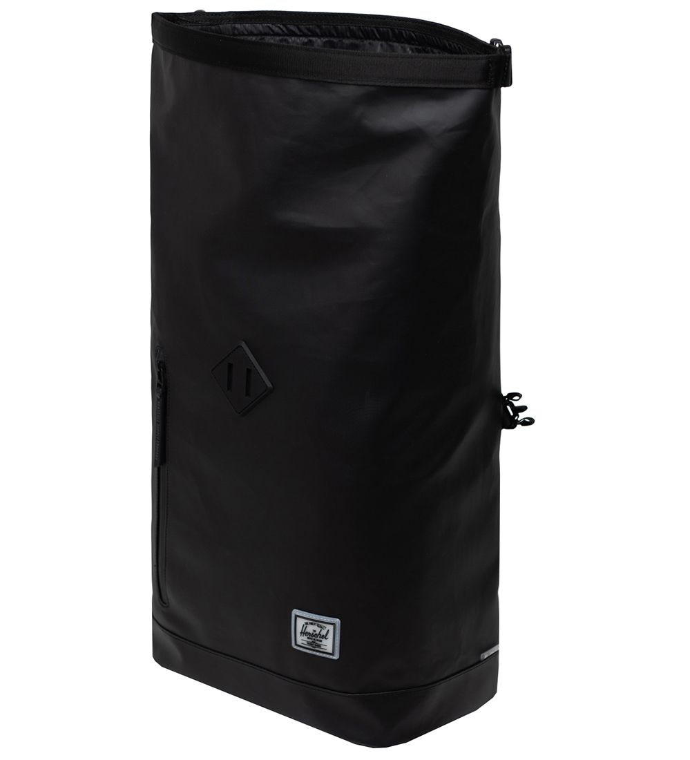 Herschel Backpack - PU - Roll Top - Black