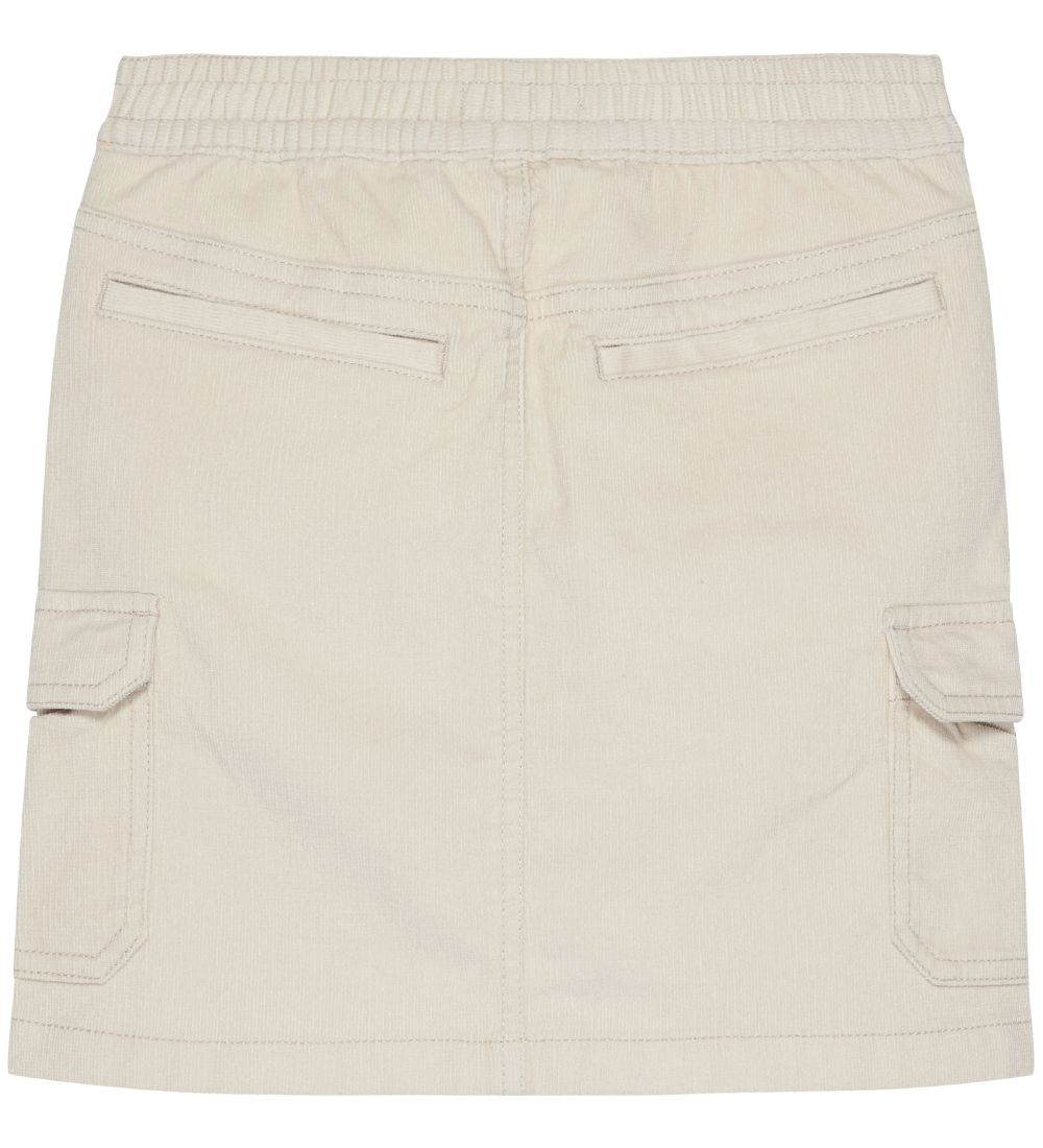 Calvin Klein Skirt - Corduroy Mini Skirt - Eggshell