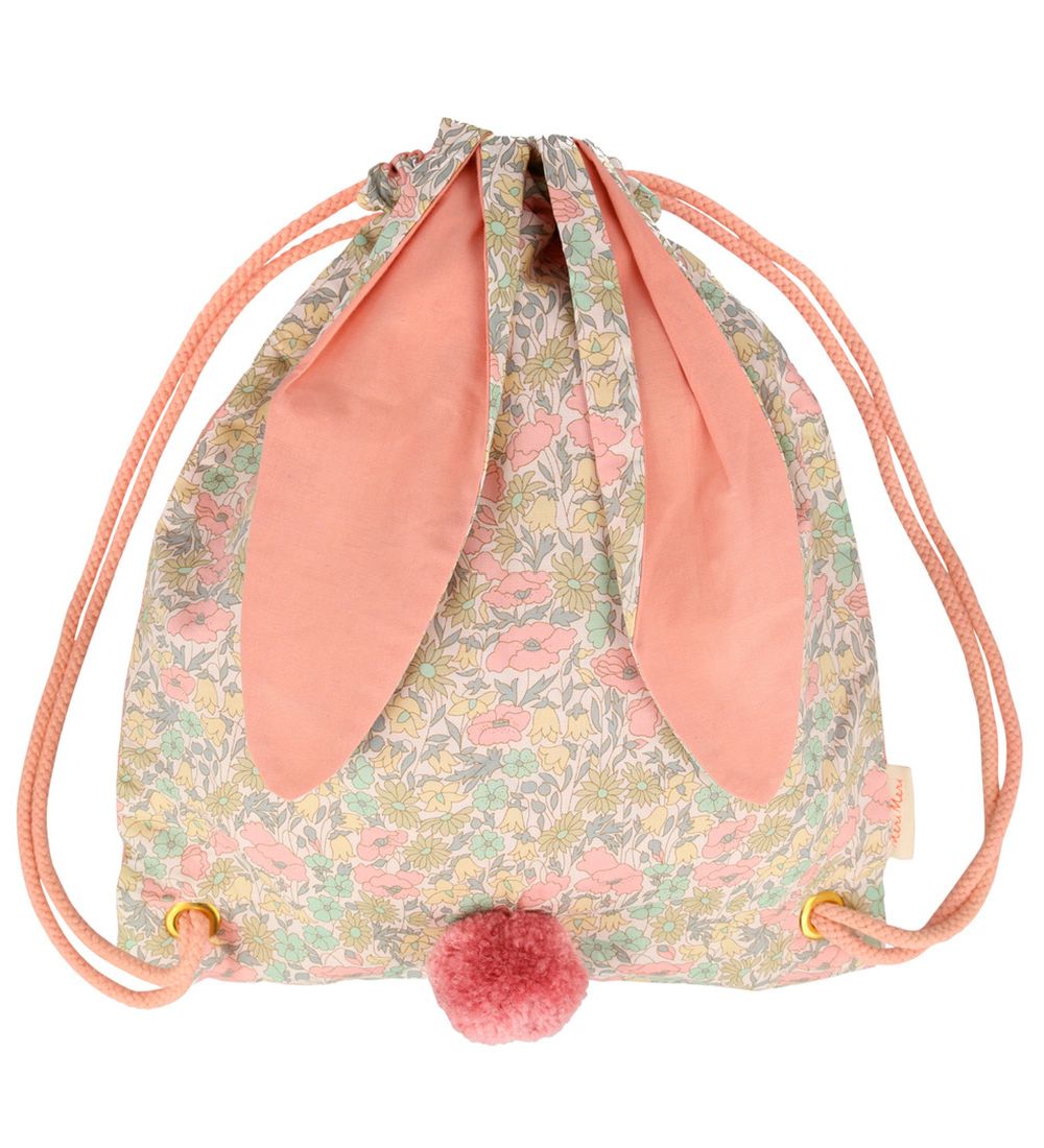 Meri Meri Gymsack - Floral Bunny Backpack