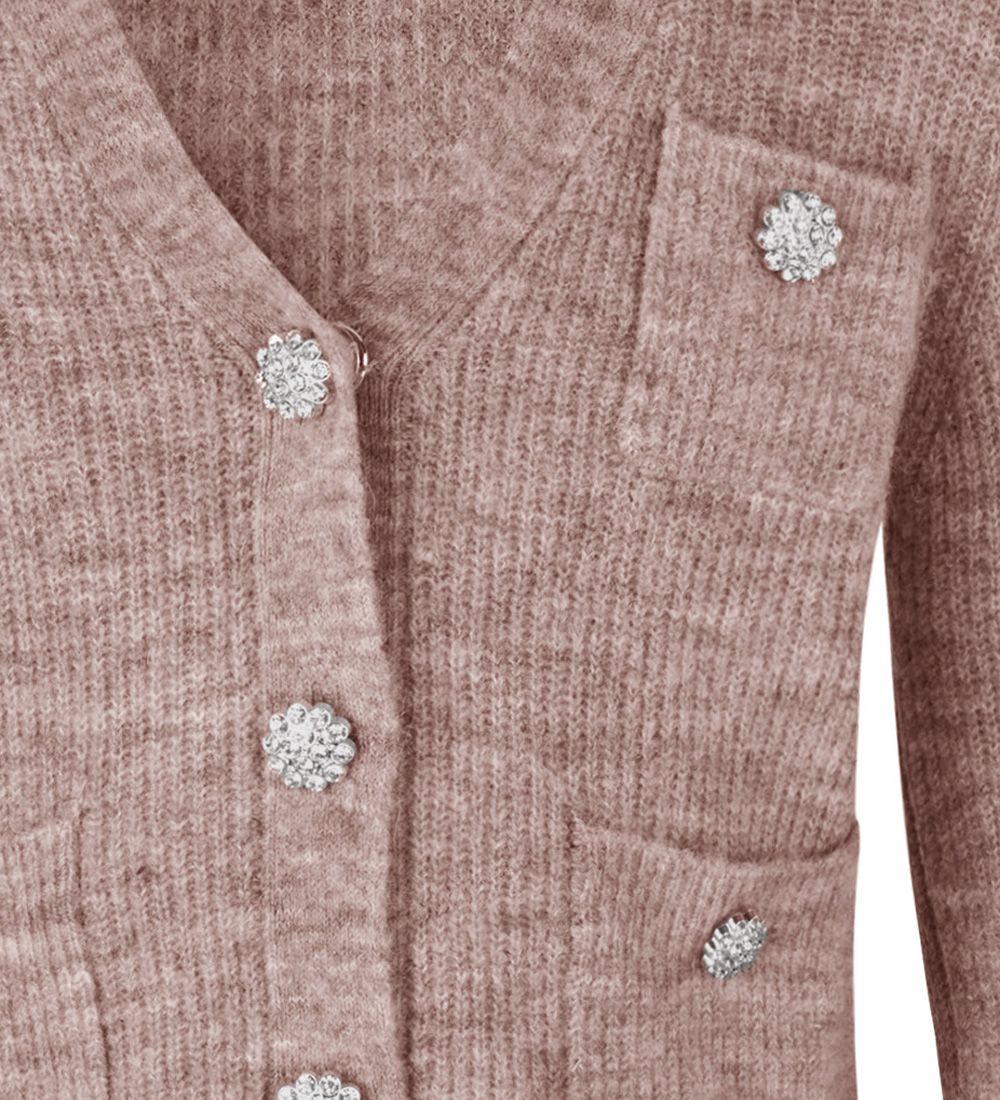 Rosemunde Cardigan - Knitted - Tivoli Melange