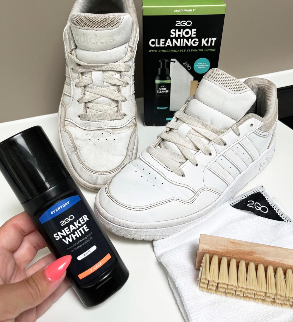 2GO Shoe Care - 75ml - Step 2 - Sneaker White