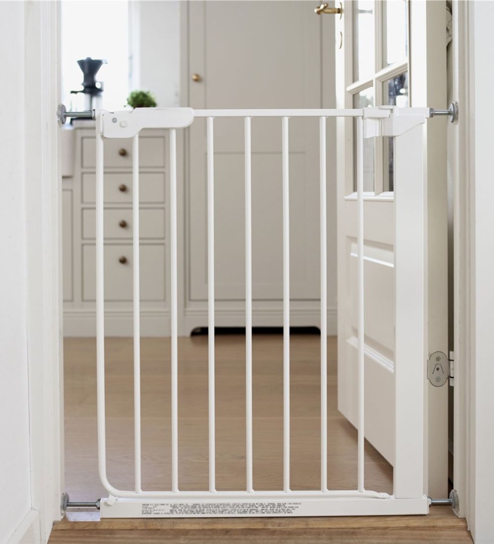 Grille de Sécurité BabyDan - 60,5x66,5 cm - Slimfit - Blanc