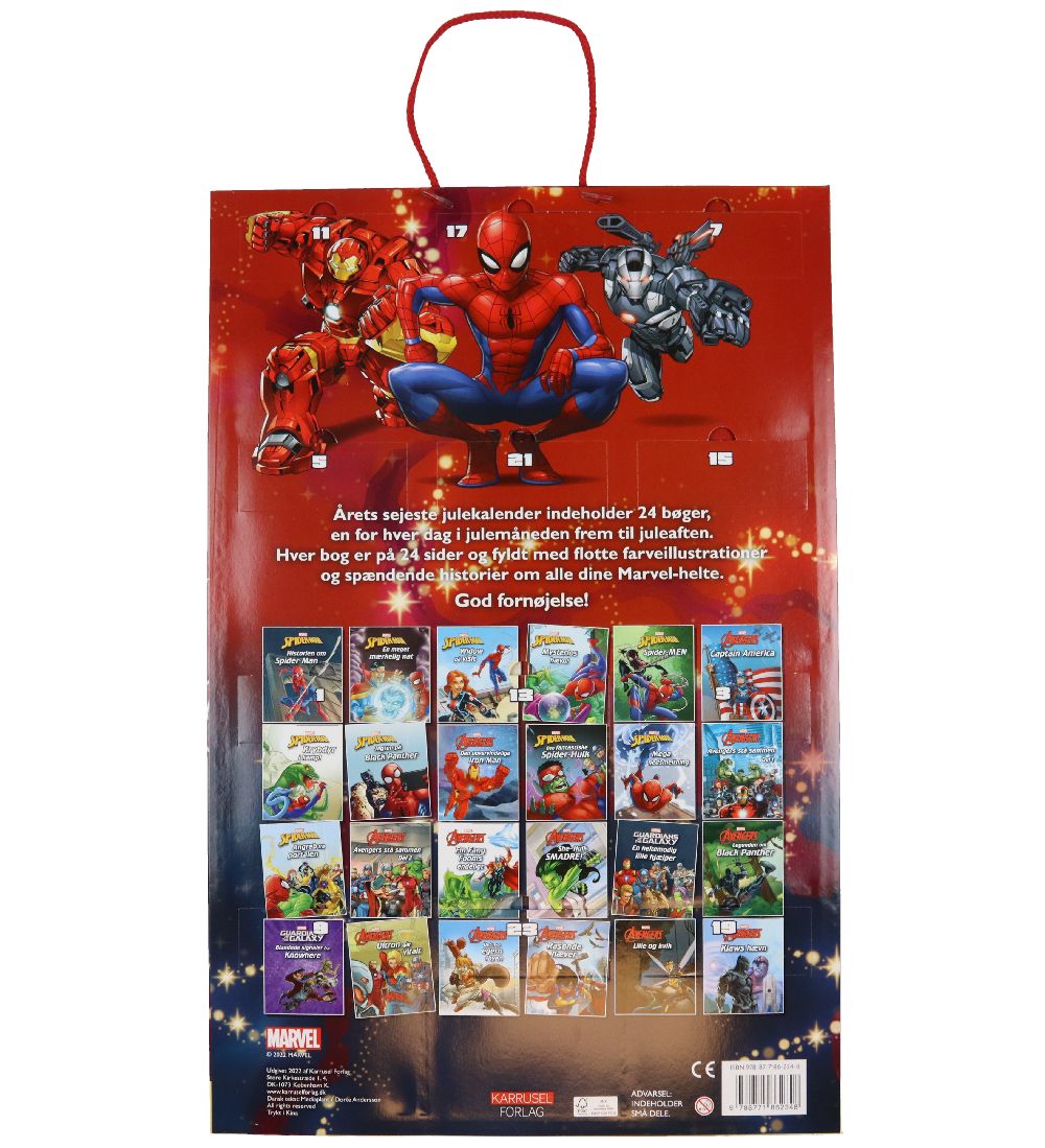 Alvilda Jóladagatal - Marvel - 24 Bækur
