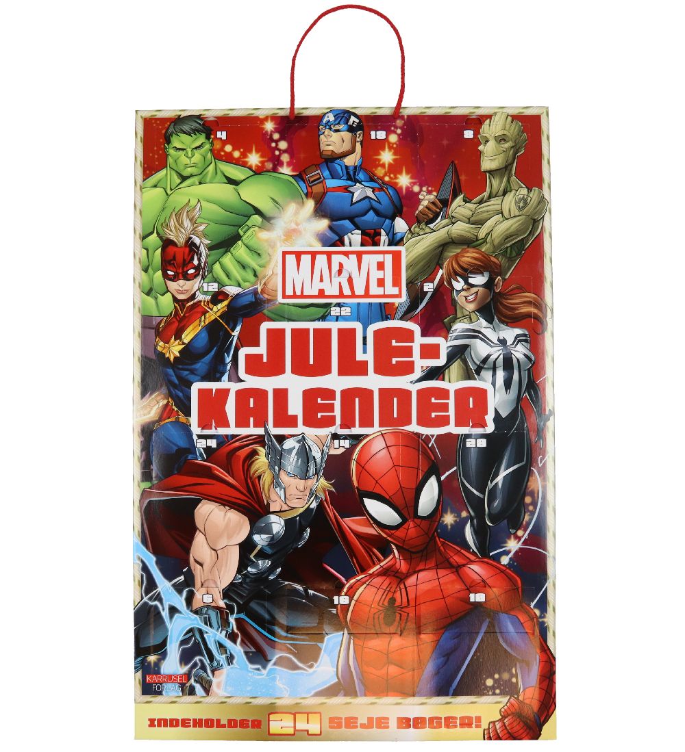 Alvilda Jóladagatal - Marvel - 24 Bækur