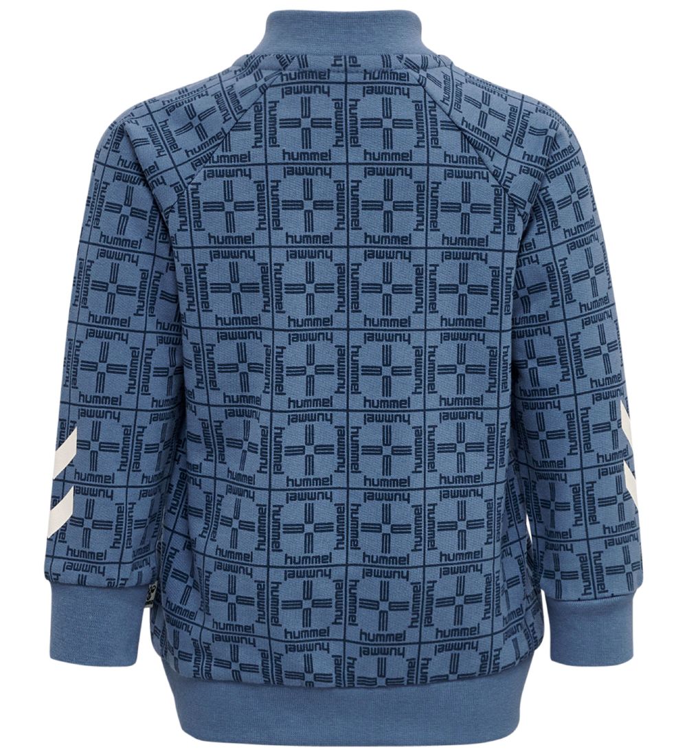 Hummel Cardigan - hmlTommy - Blue Horizon w. Print