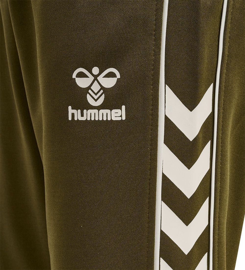Hummel Tracksuit - hmlTrack - Dark Olive