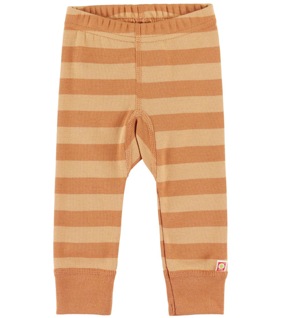 Katvig Leggings - Brown Striped