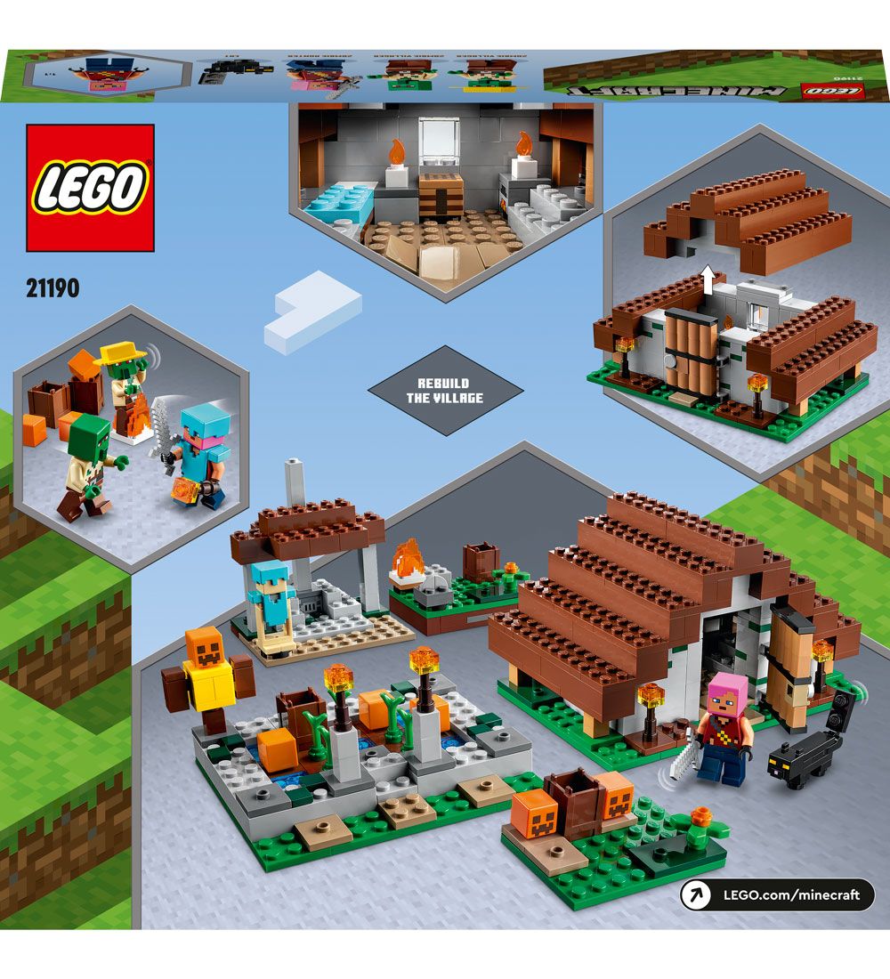 LEGO Minecraft - The Abandoned Village 21190 - 422 Parts