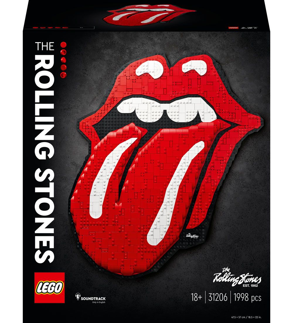 LEGO® Art - The Rolling Stones 31206 - 1998 Parts