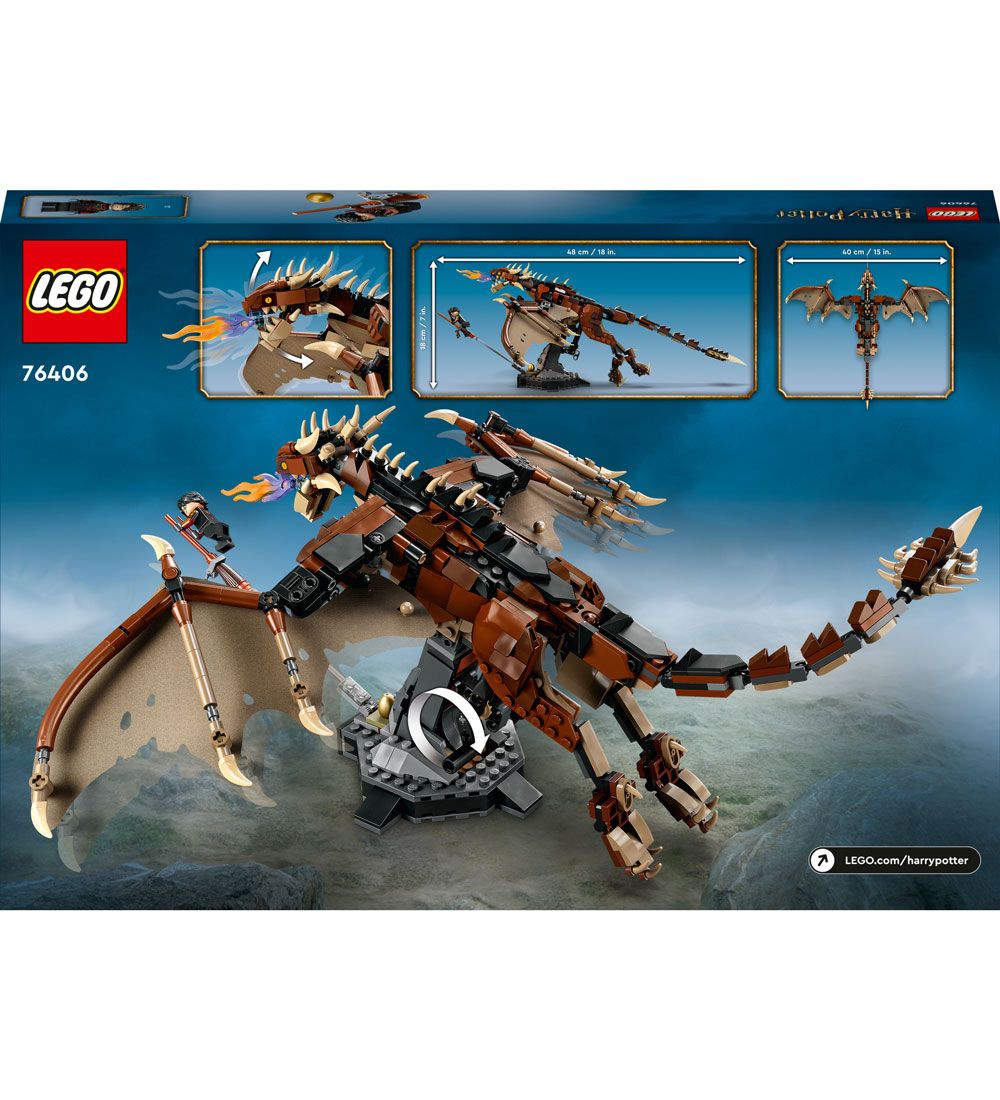 LEGO Harry Potter - Hungarian Horntail Dragon 76406 - 671 Parts
