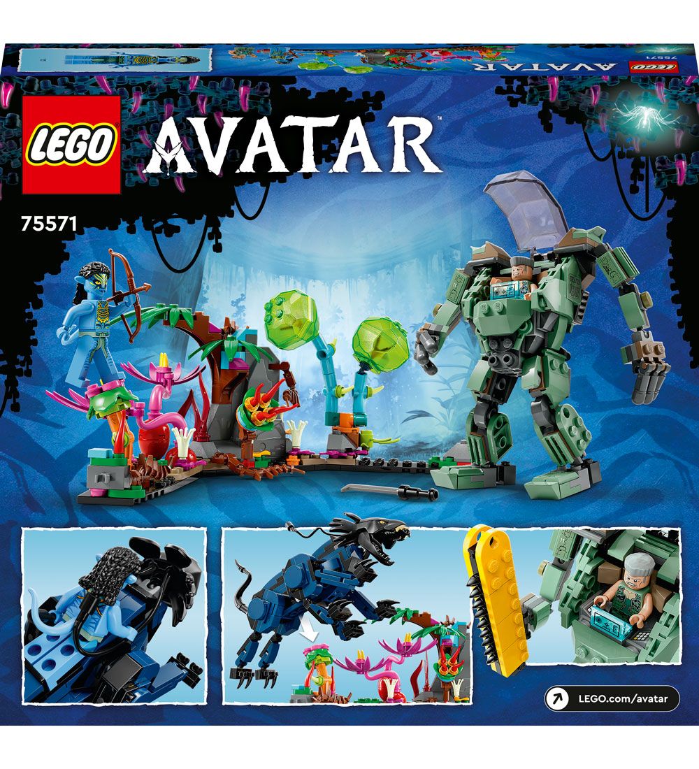 LEGO® Avatar - Neytiri & Thanator vs. AMP Suit Quaritch 75571 -
