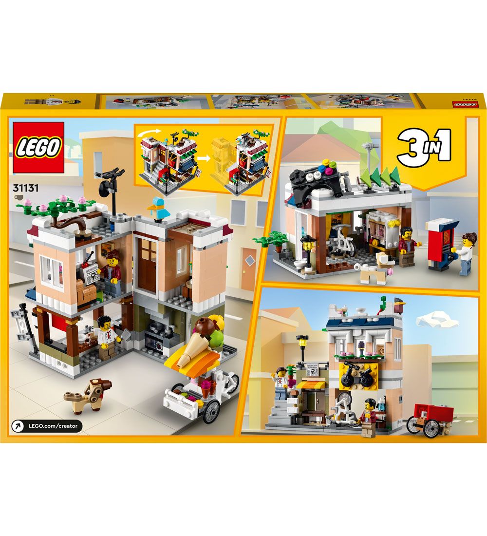 LEGO Creator - Downtown Noodle Shop 31131 3-in-1 - 569 Parts