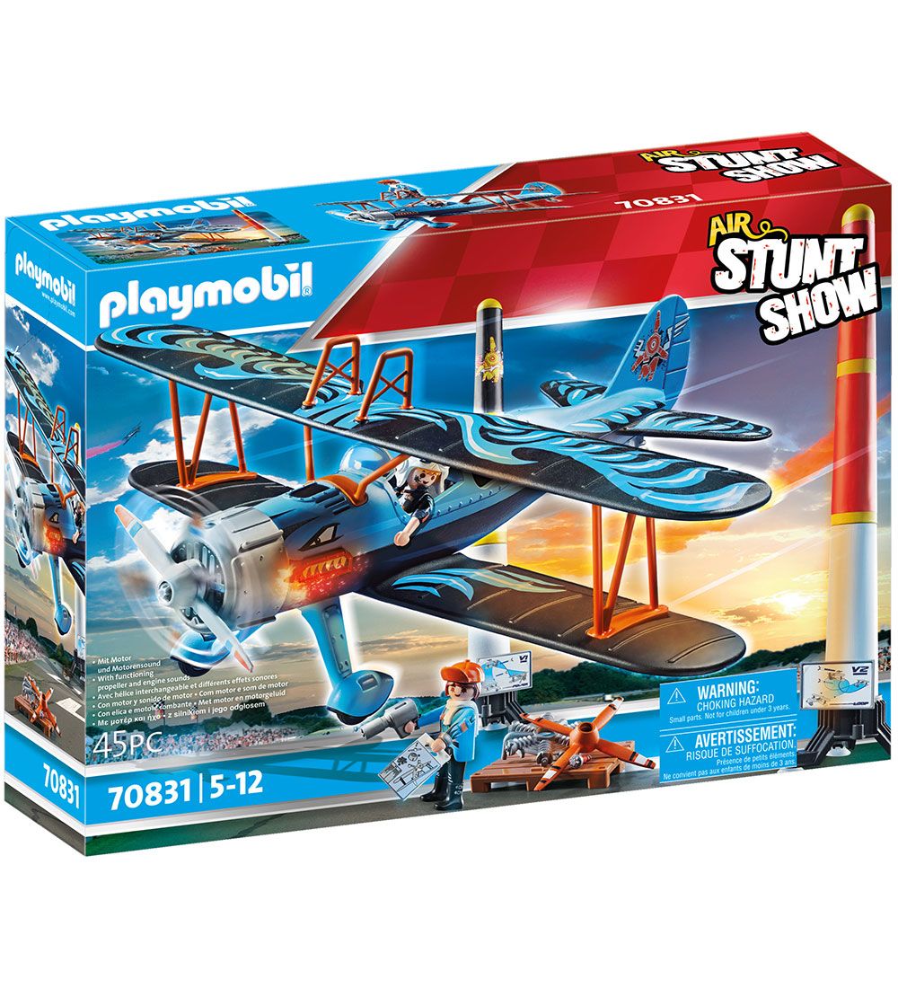 Playmobil Air Stuntshow - Doppeldecker "Phoenix" - 708