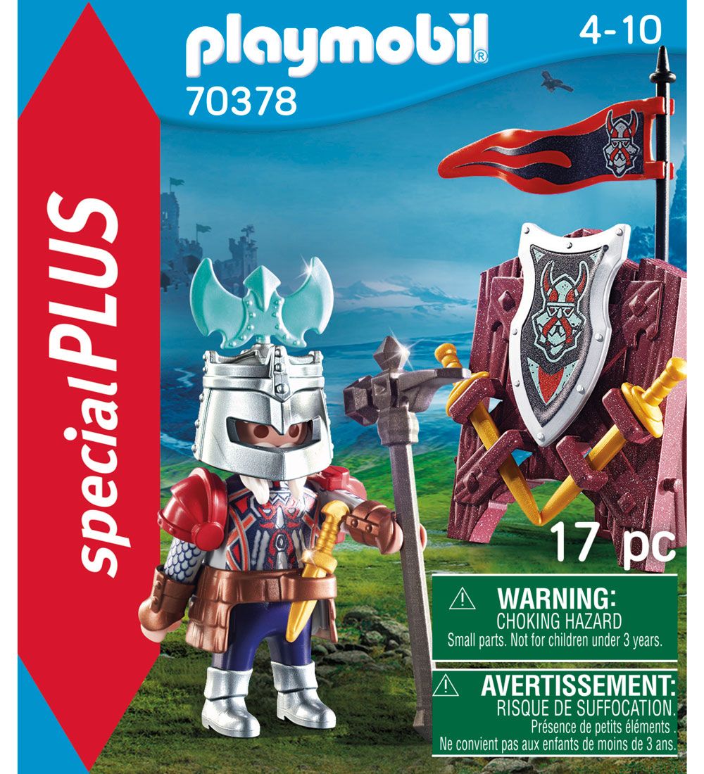 Playmobil SpecialPlus - Zwergenritter - 70378 - 17 Teile