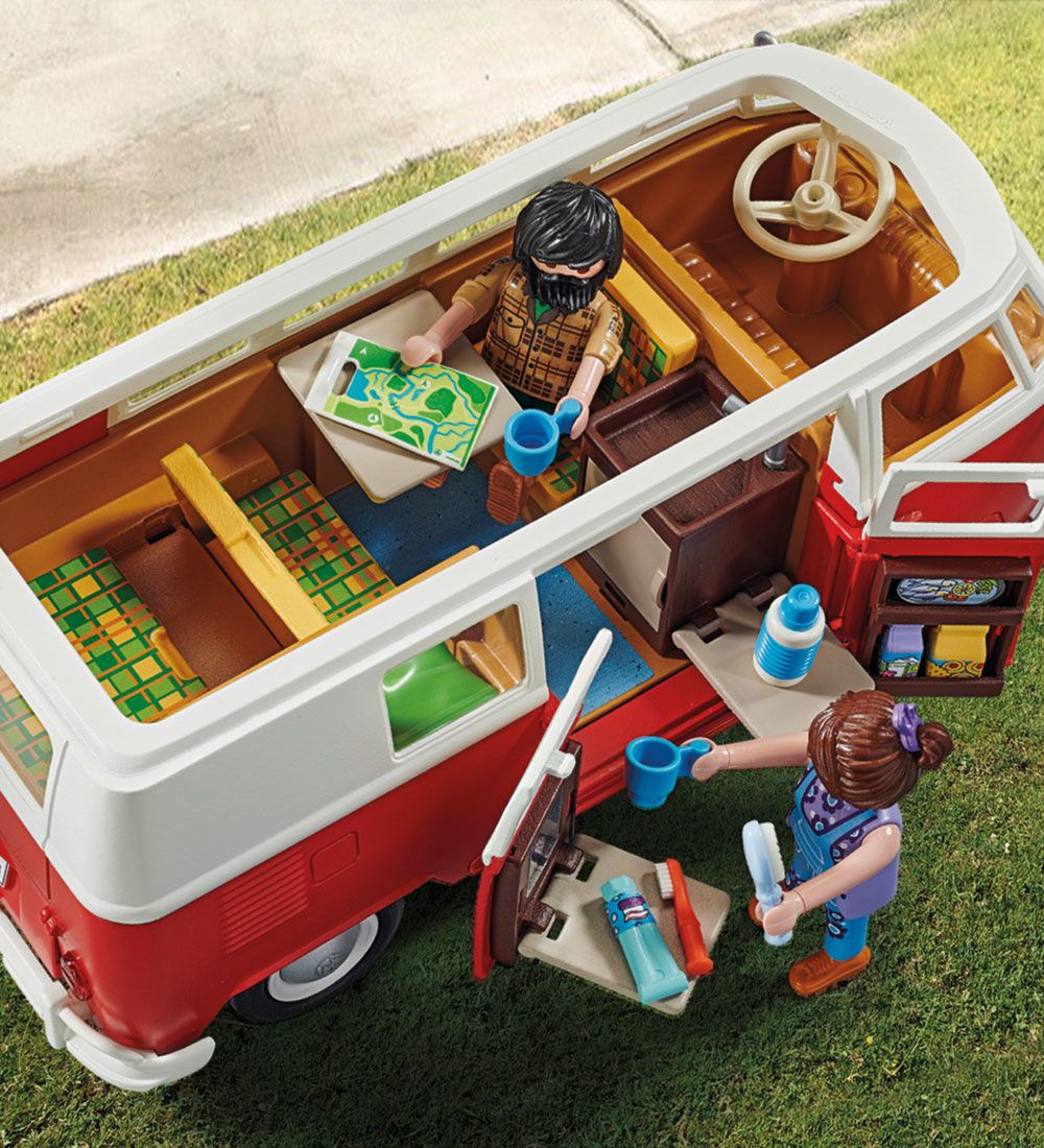 Playmobil - Volkswagen T1 Camping Bus - 70176 - 74 Teile