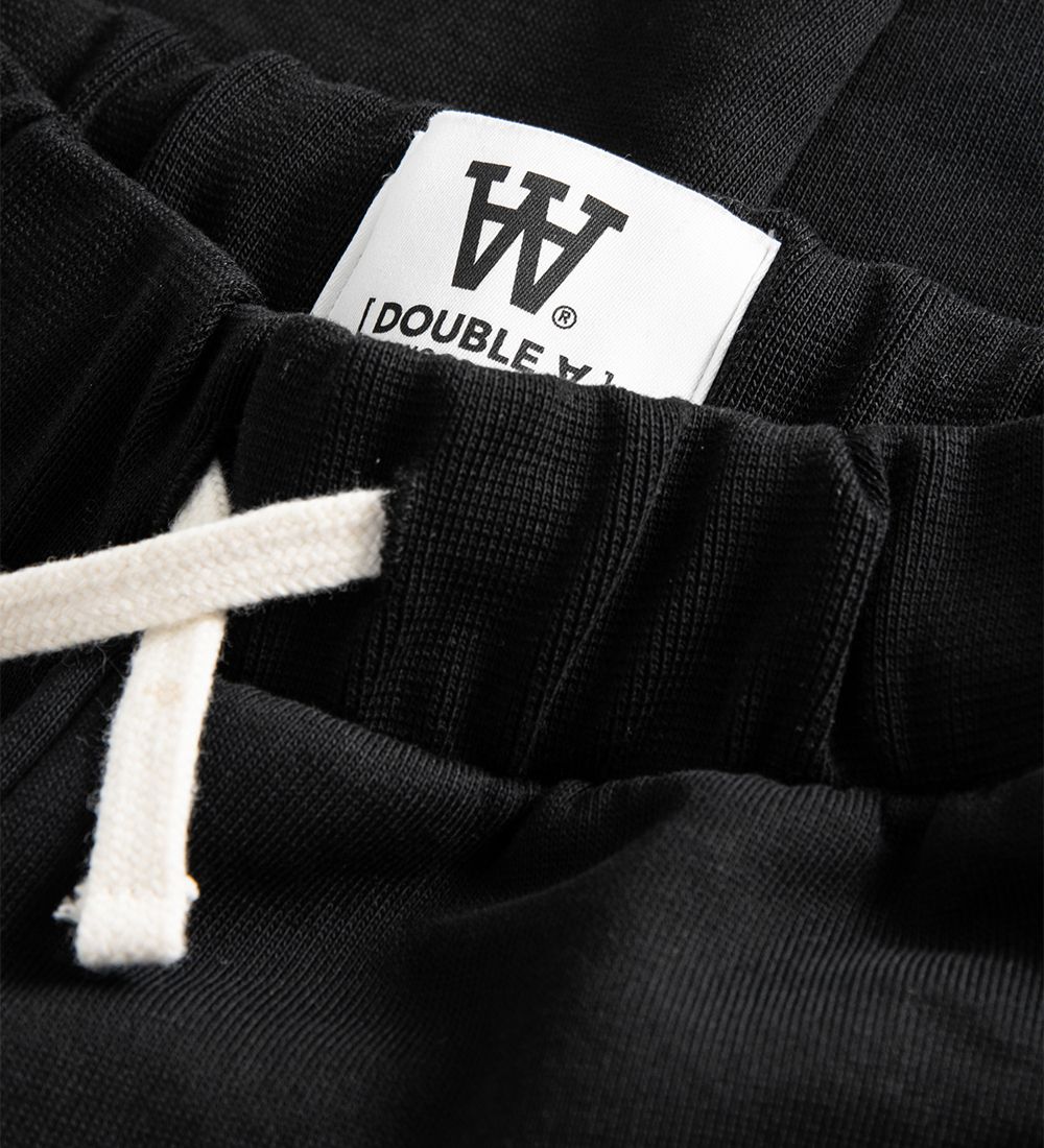 Wood Wood Sweatpants - Robbery - Black