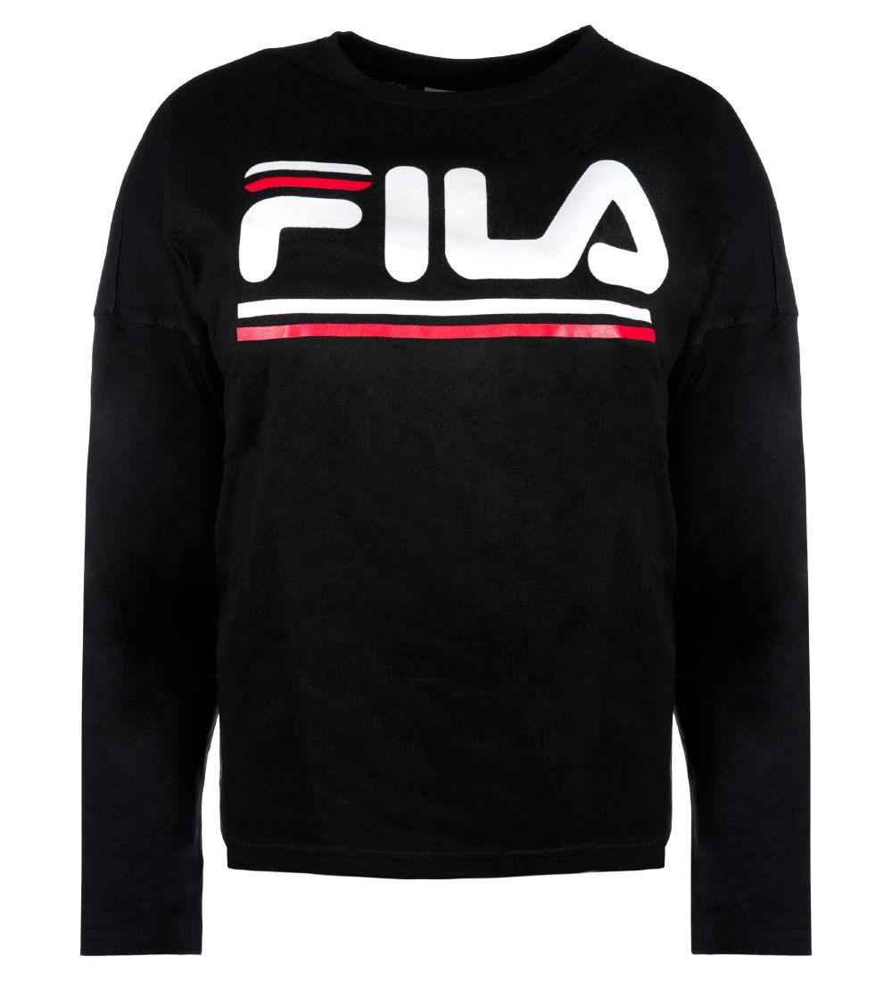 Fila Pyjama Set - Black w. Logo
