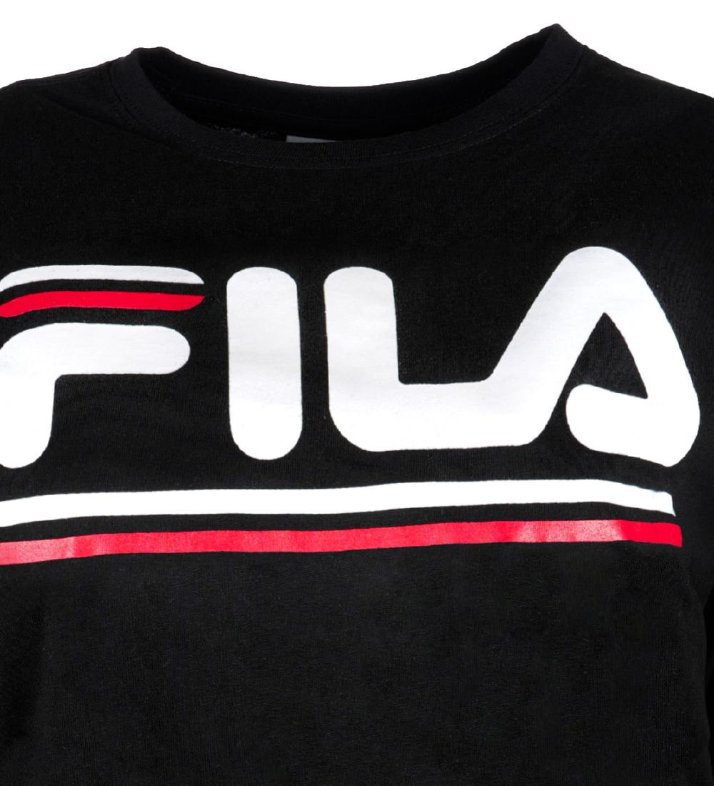 Fila Pyjama Set - Black w. Logo