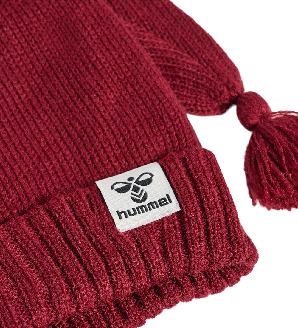 Hummel Christmas Hat - hmlChristmas Hat - Knitted - Cordovan
