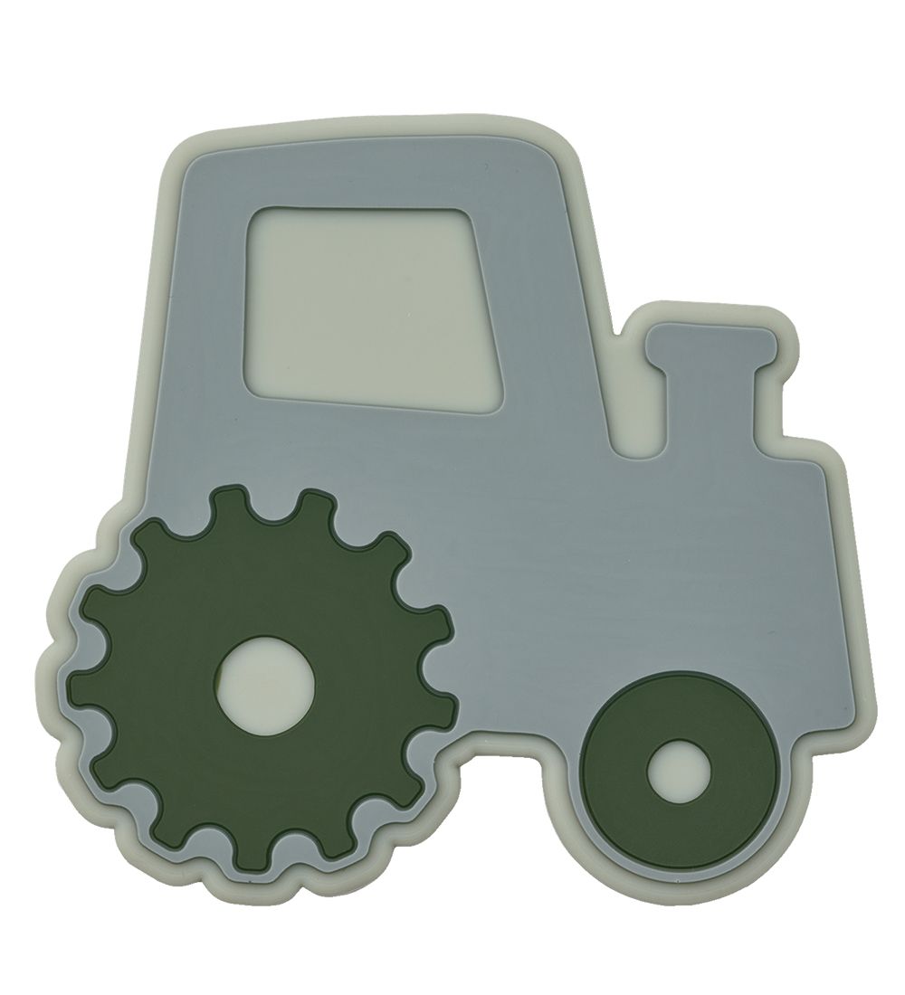 Liewood Teether - 2-Pack - Gia Teether - Vehicles/Blue Fog Mult
