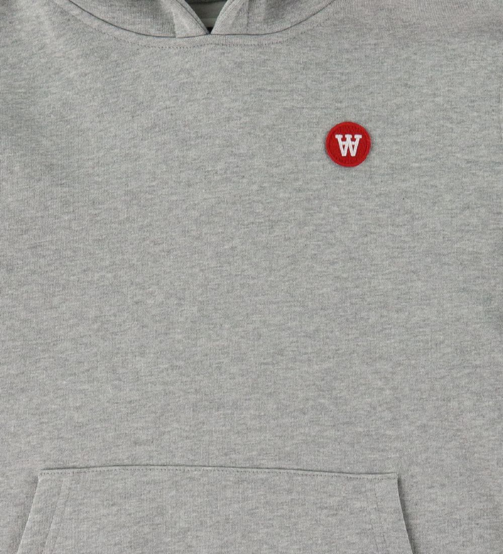 Wood Wood Hoodie - Izzy - Grey Melange