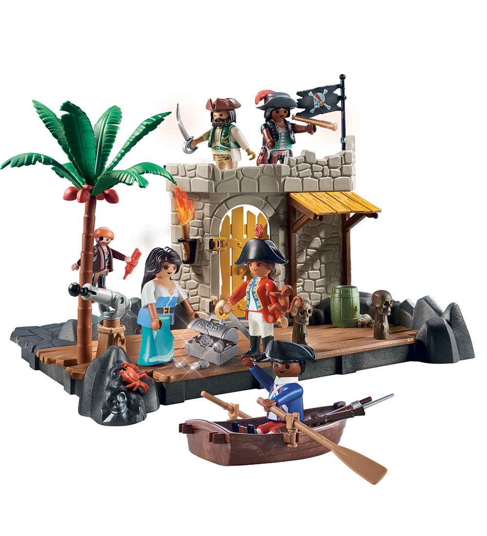 Playmobil My Figures - Island Of The Pirates - 70979 - 130 Parts