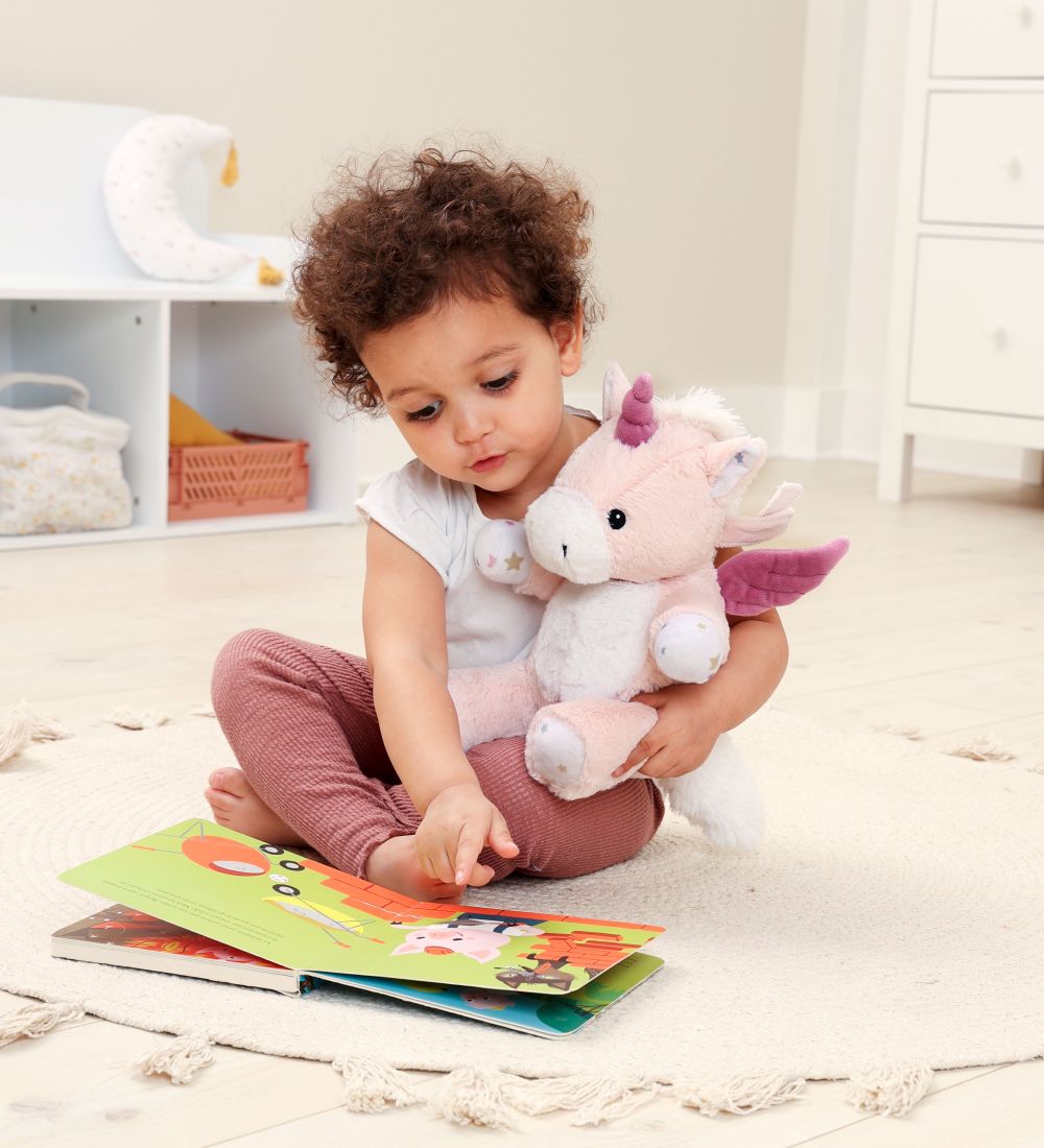 Cloud-B Soft Toy w. Light and Sound - Love Light - 24cm - Lily T