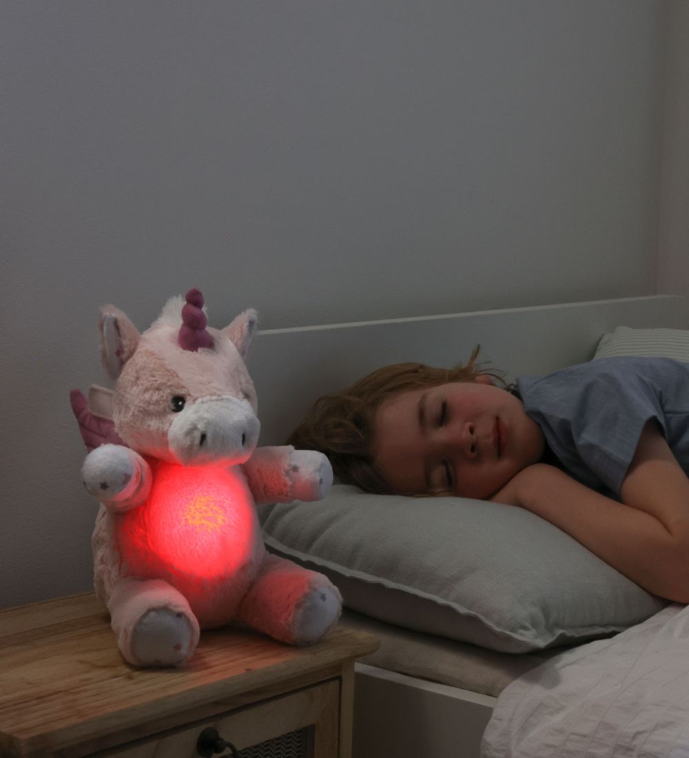 Cloud-B Soft Toy w. Light and Sound - Love Light - 24cm - Lily T