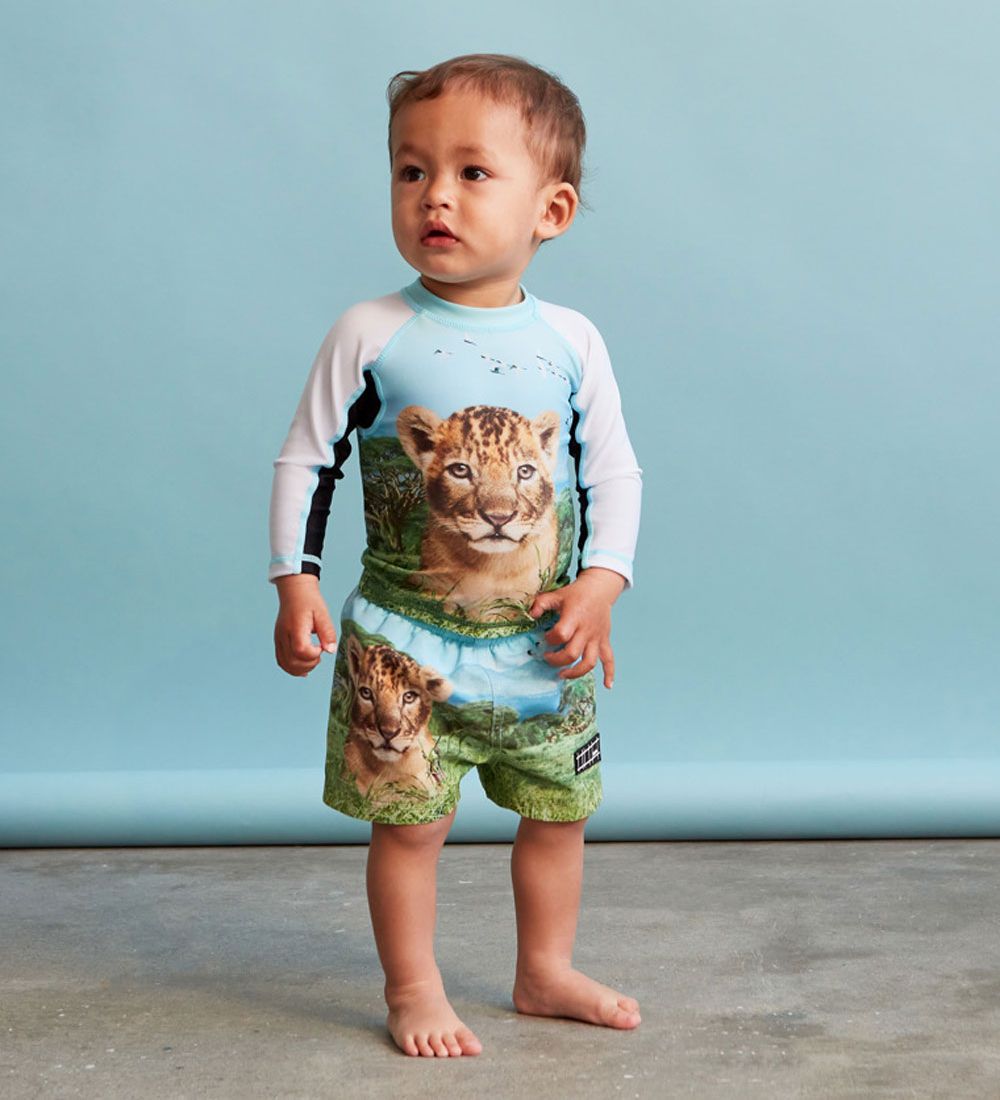 Molo Swim Shorts - UV50+ - Newton - Lion Cub