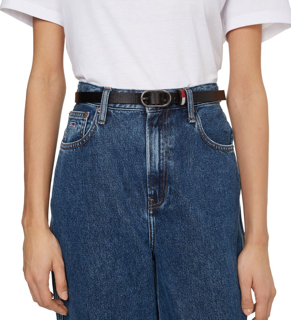 Tommy Hilfiger Belt - Tjw Oval 2.0 - Black