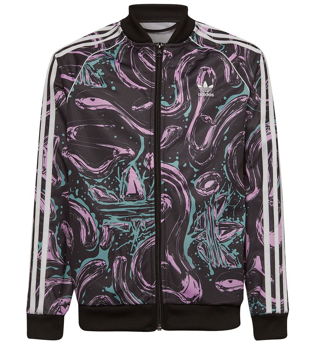 adidas Originals Cardigan - Sst Top - Black/Multi