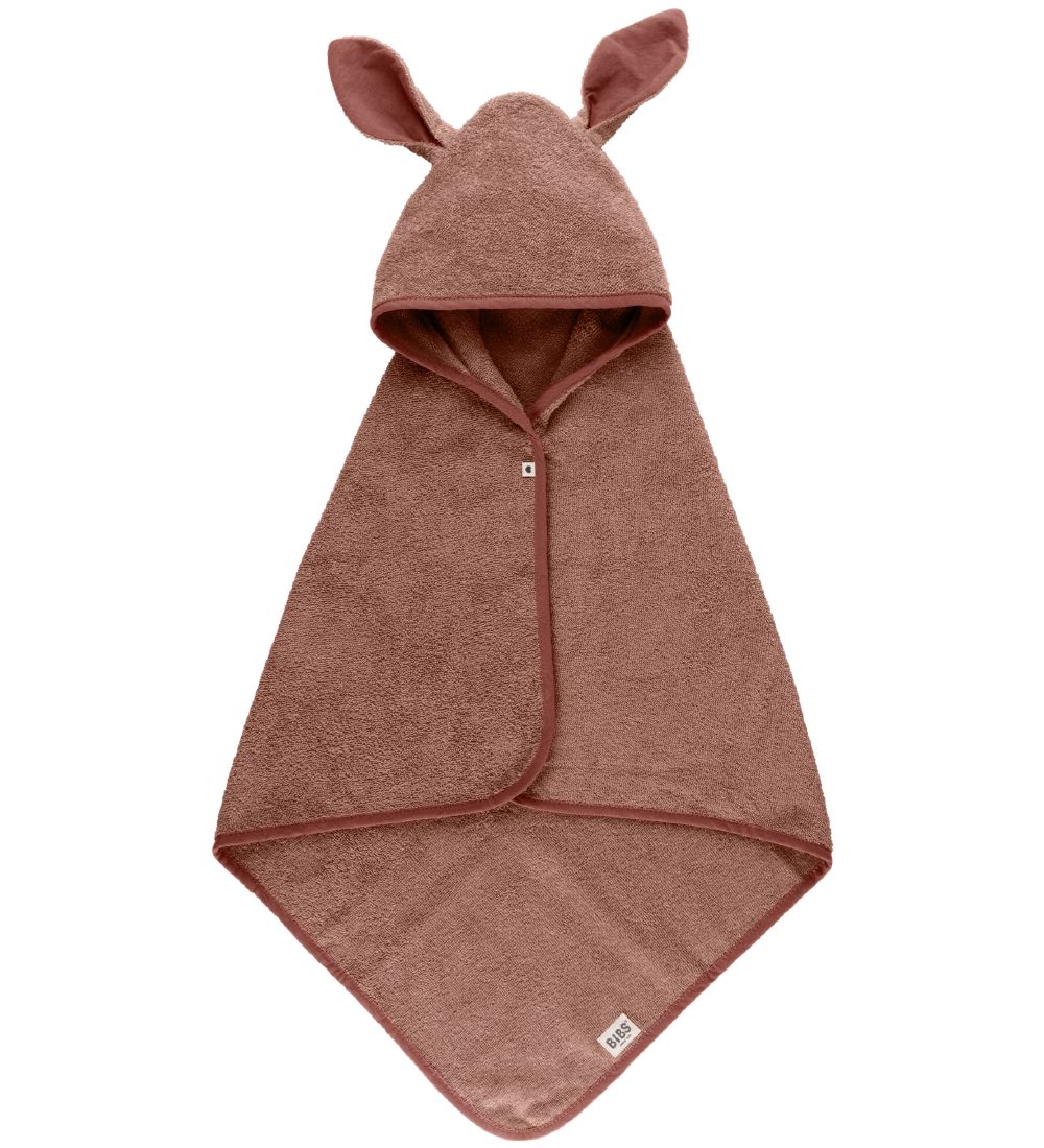 BIBS Baby towel - 68x66 cm - Kangaroo - Woodchuck